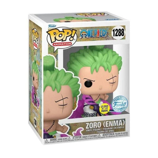 Funko One Piece - 1288 Zoro with Enma (Glow in the Dark)