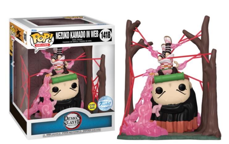 Funko Pop Demon Slayer - 1418 Nezuko in Web (Glow in the Dark)