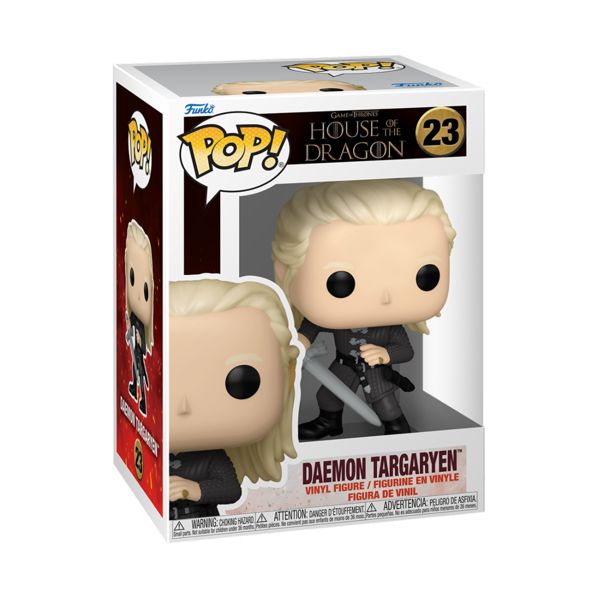 Funko Pop House of Dragon - 23 Daemon Targaryen