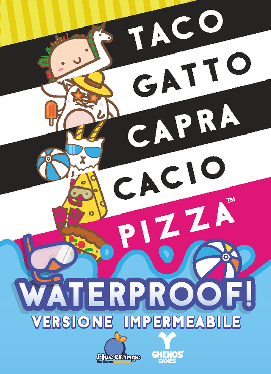 Taco Gatto Capra Cacio Pizza - Waterproof