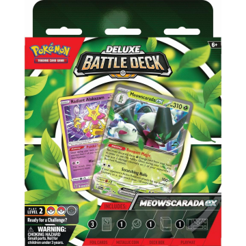 Pokemon Mazzo Lotte Deluxe Meowscarada EX