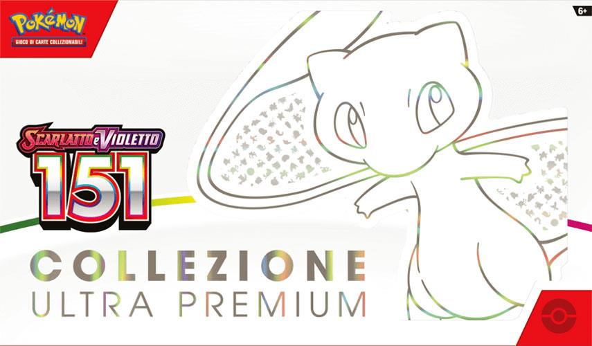Pokemon Collezione Scarlatto e Violetto 151 - Ultra Premium Mew