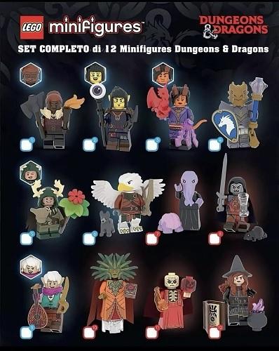 Lego Minifigures D&D Set Completo