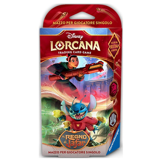 Disney Lorcana Il Regno di Jafar - Starter Deck Mulan/Stitch