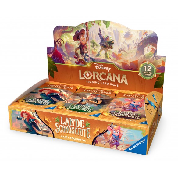 Disney Lorcana Lande Sconosciute - Booster Box