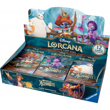 Disney Lorcana Mare di Azzurrite - Booster Box