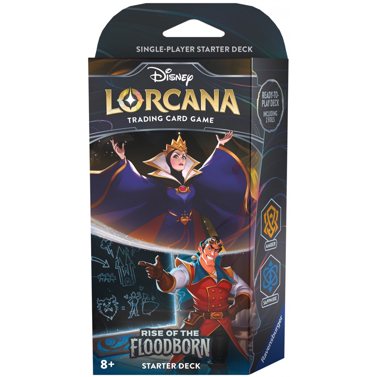 Disney Lorcana Second Chapter - Starter Deck The Queen/Gaston