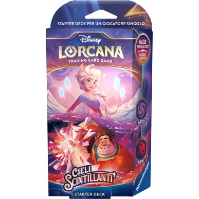 Disney Lorcana Cieli Scintillanti - Starter Deck Elsa/Ralph Spaccatutto