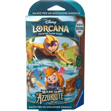Disney Lorcana Il Mare di Azzurrite - Starter Deck Go Go Tomago/Scheggia