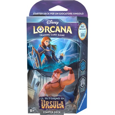 Disney Lorcana Il Ritorno di Ursula - Starter Deck Anna/Hercules