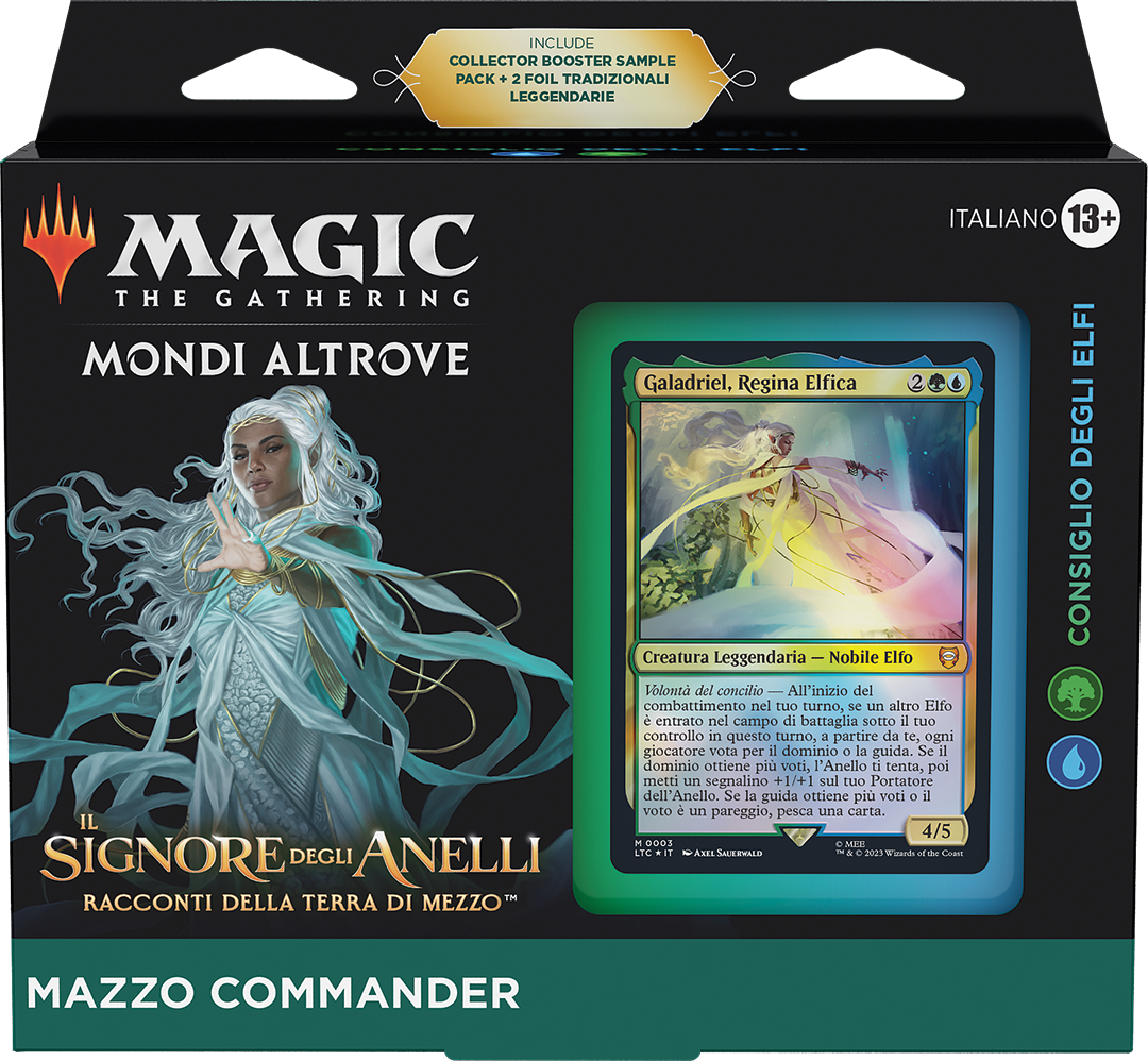 MTG – Il Signore degli Anelli Mazzo Commander - Consiglio degli Elfi
