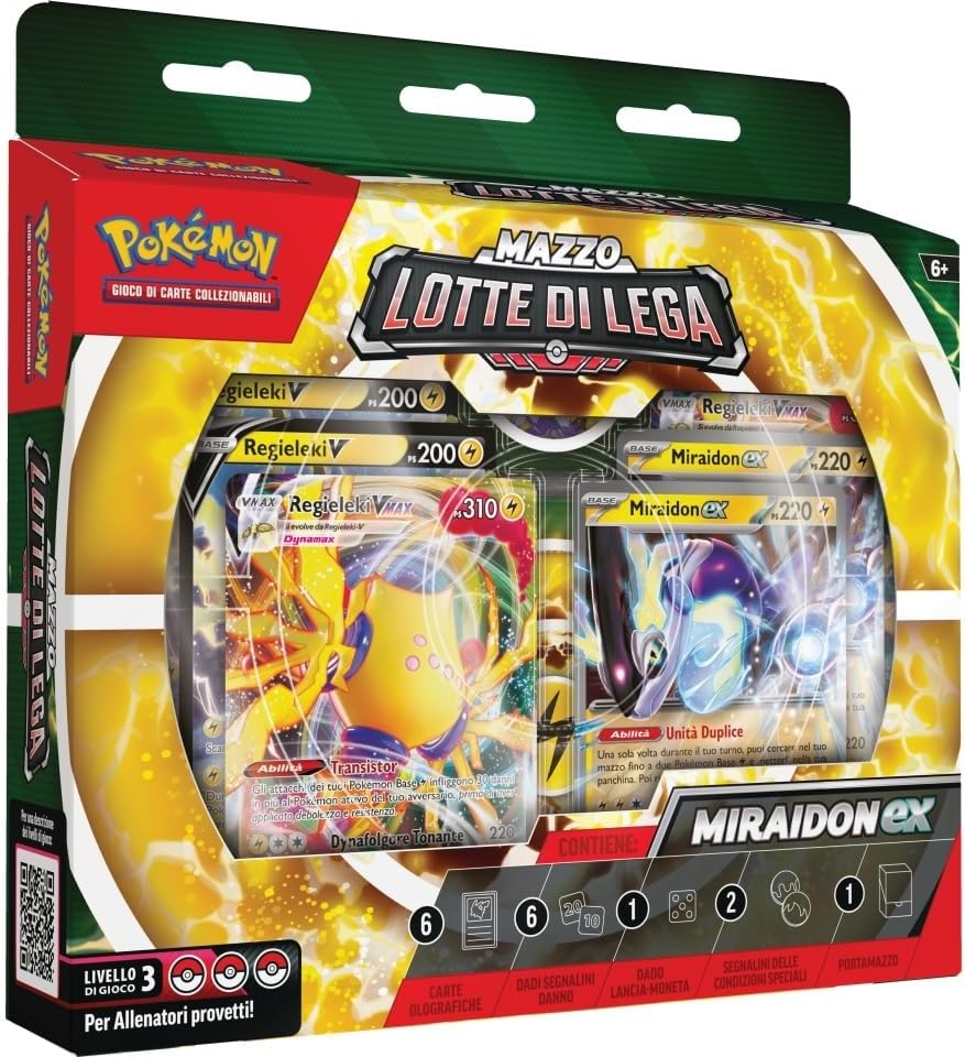 Pokemon Mazzo Lotte di Lega Miraidon Ex