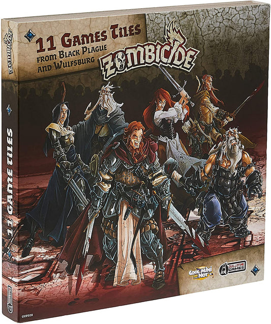 Zombicide Black Plague - Game Tiles