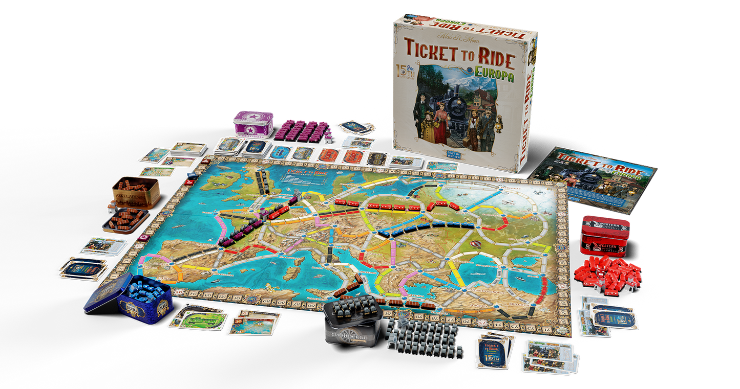 Ticket to Ride - Europa 15° Anniversario