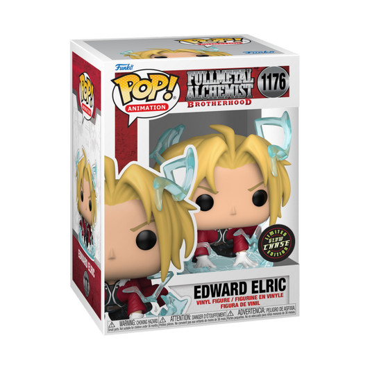 Funko Pop Full Metal Alchemist - 1176 Edward w/Enery GLOW CHASE