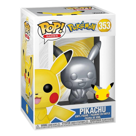 Funko Pop Pokemon - 353 Pikachu Silver