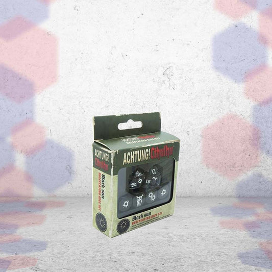 Achtung! Cthulhu - Set Dadi Sole Nero