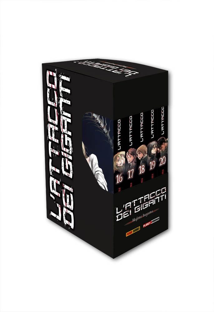 L'Attacco dei Giganti Cofanetto 4 Pieno