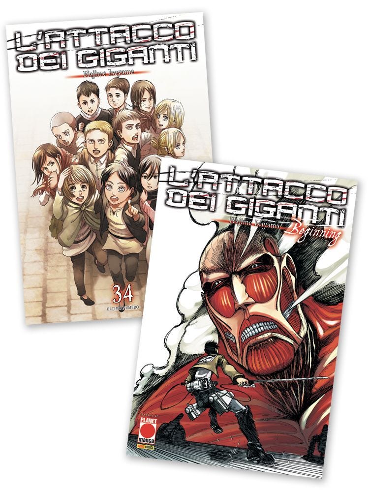 L'Attacco dei Giganti 34 Bundle Beginning