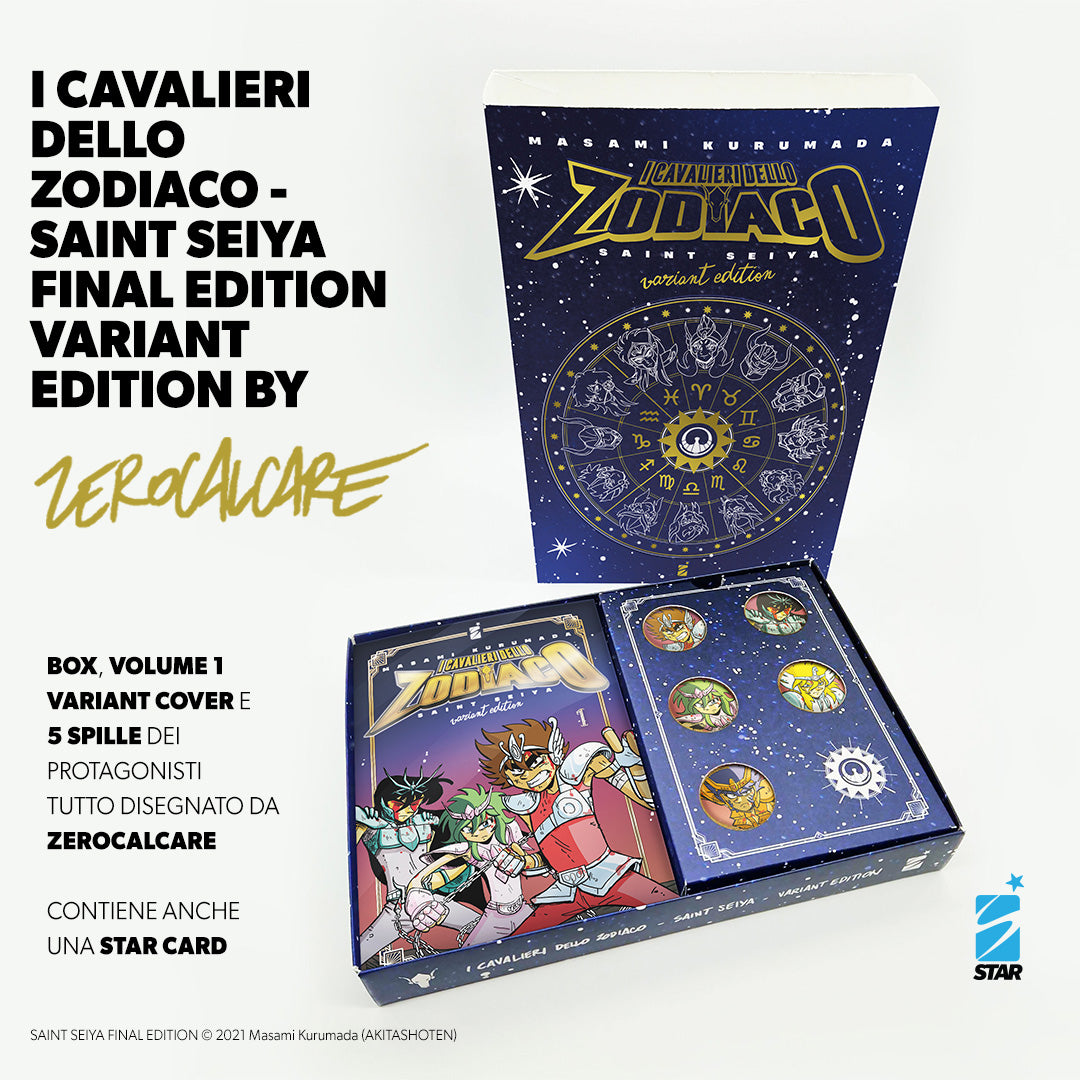I Cavalieri dello Zodiaco Final Edition 01 Variant