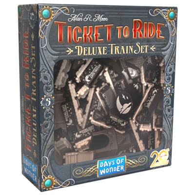 Ticket to Ride 20° Anniversary Deluxe Train Set Black