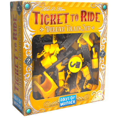 Ticket to Ride 20° Anniversary Deluxe Train Set Yellow