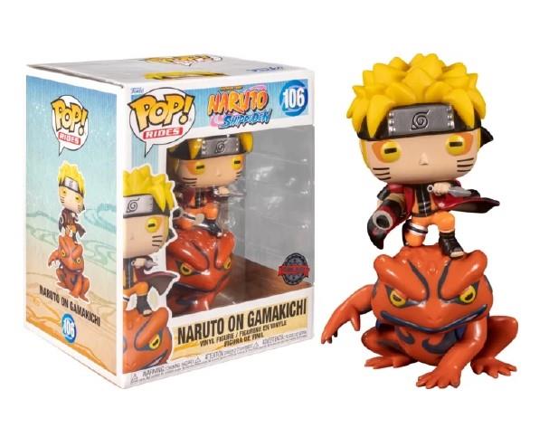 Funko Pop Naruto - 106 Naruto on Gamakichi