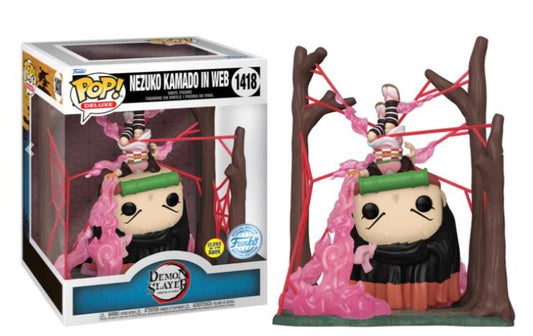 Funko Pop Demon Slayer - 1418 Nezuko in Web (Glow in the Dark)