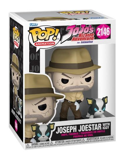 Funko Pop Jojo - 2146 Joseph Joestar (with Iggy)
