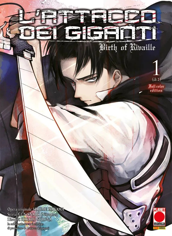 L'Attacco dei Giganti - Birth of Rivaille Full Color 01