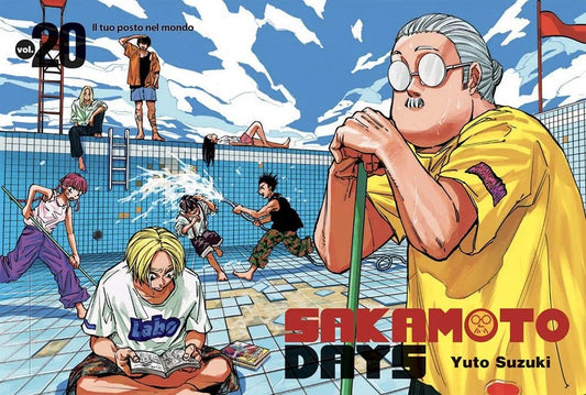 Sakamoto Days 20 Poster Variant