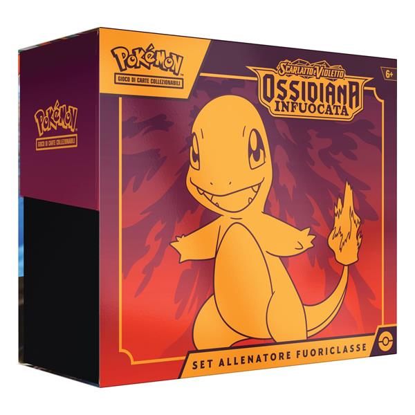 Pokemon Scarlatto e Violetto Ossidiana Infuocata - Set Allenatore