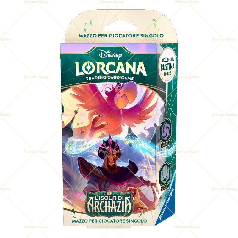 Disney Lorcana L'Isola di Archazia - Starter Deck Iago/Jafar