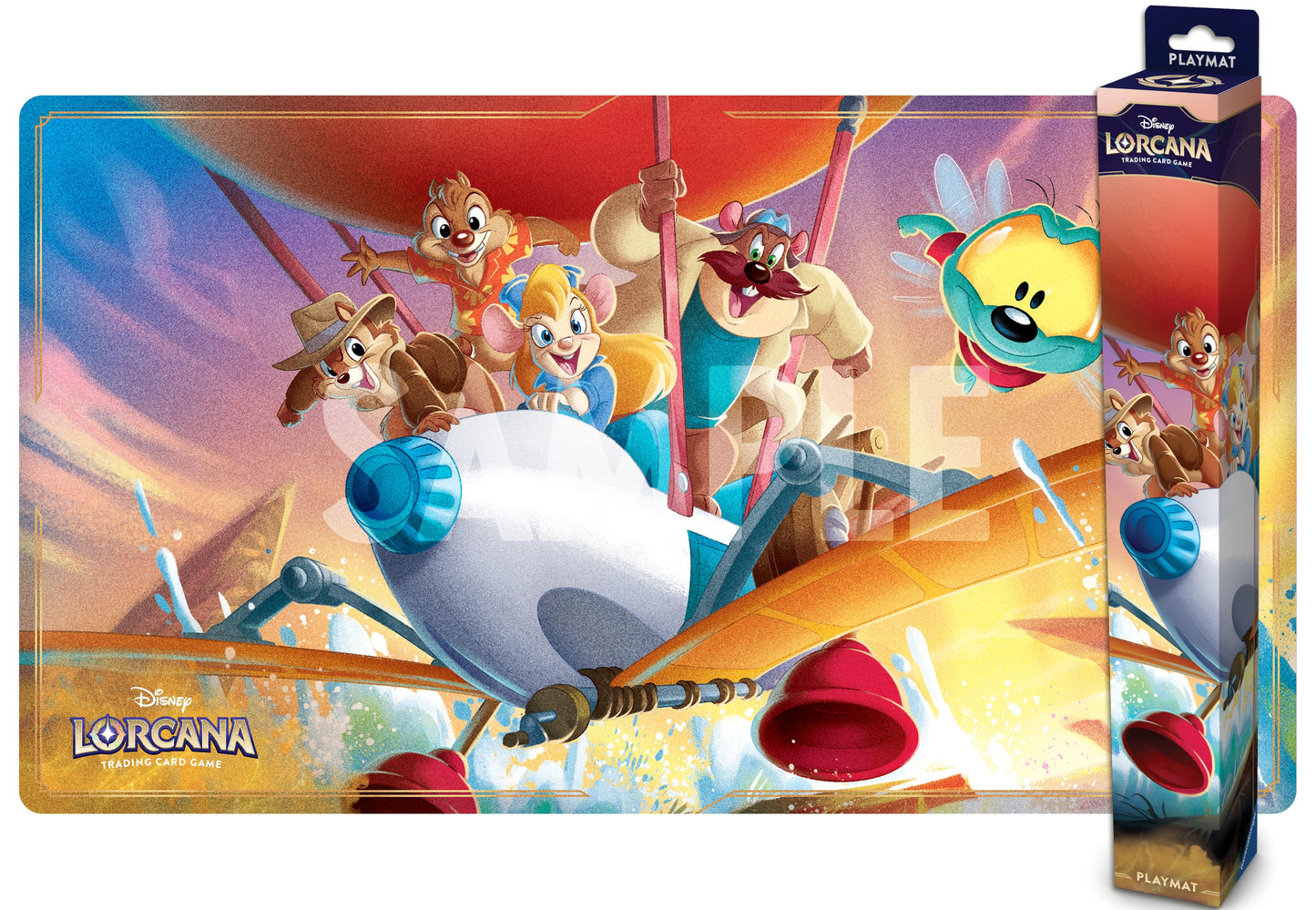 Disney Lorcana Tappetino Rescue Rangers Away