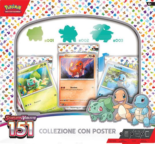 Pokemon Collezione Scarlatto e Violetto 151 con Poster