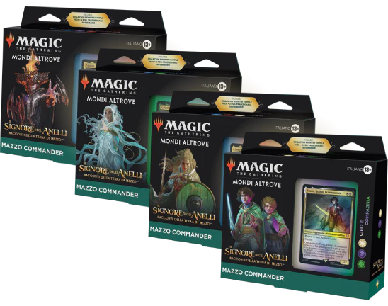 MTG – Il Signore degli Anelli Mazzo Commander - Cavalieri di Rohan