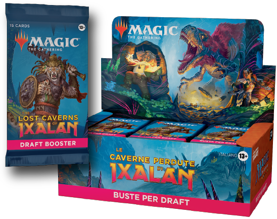 MTG – Le Caverne Perdute di Ixalan Draft Booster