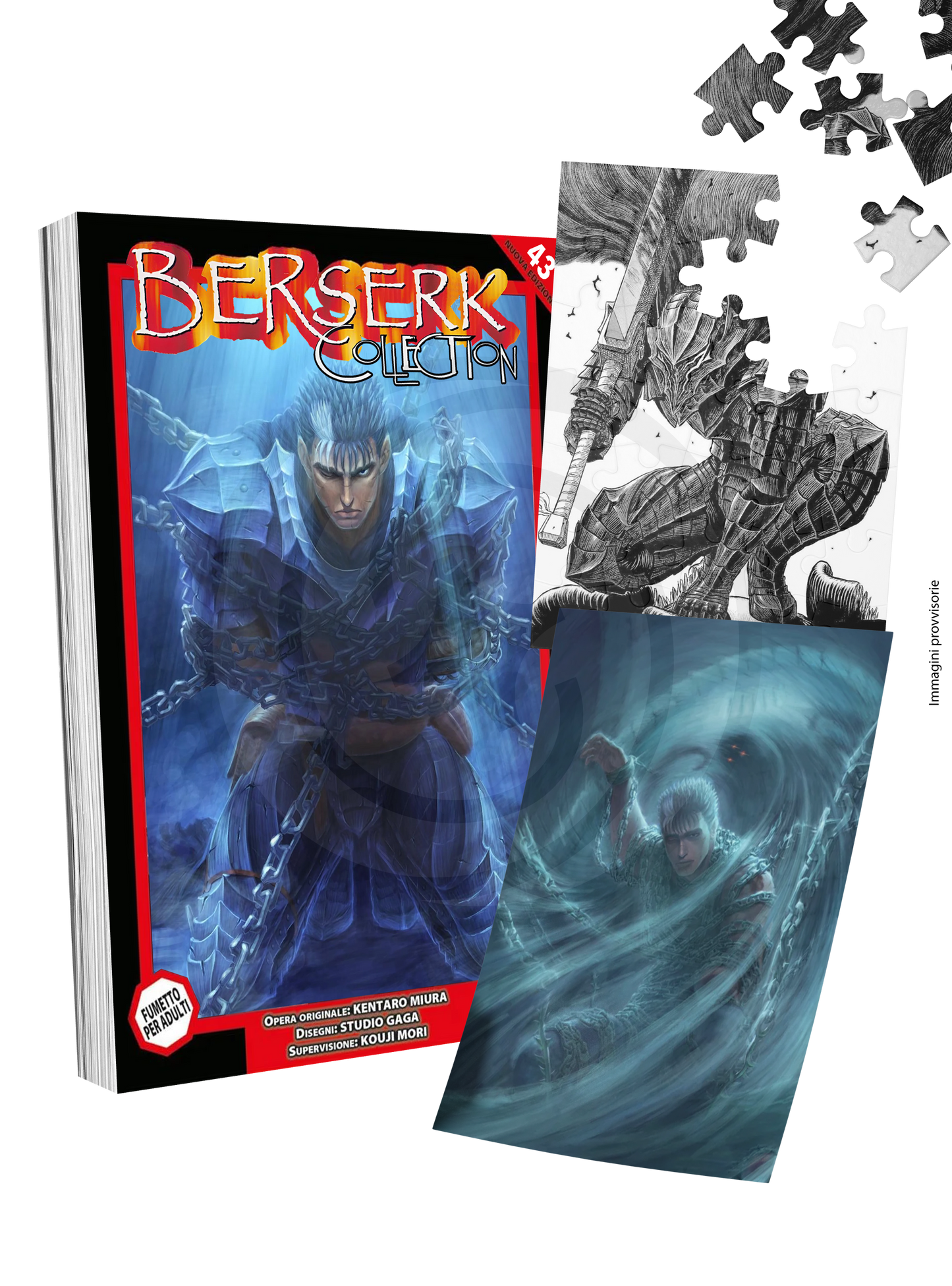 Berserk Collection 43 con Puzzle