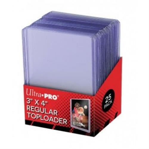 Toploader 3" x 4" Clear (Pacco da 25)