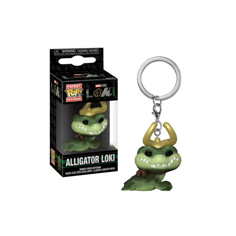 Funko Keychain Marvel - Loki Alligator