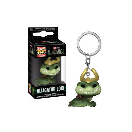Funko Keychain Marvel - Loki Alligator