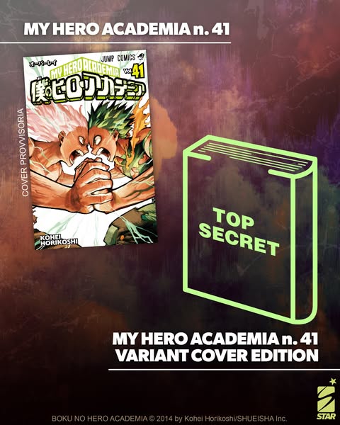My Hero Academia 41 Variant PREORDINE!!!
