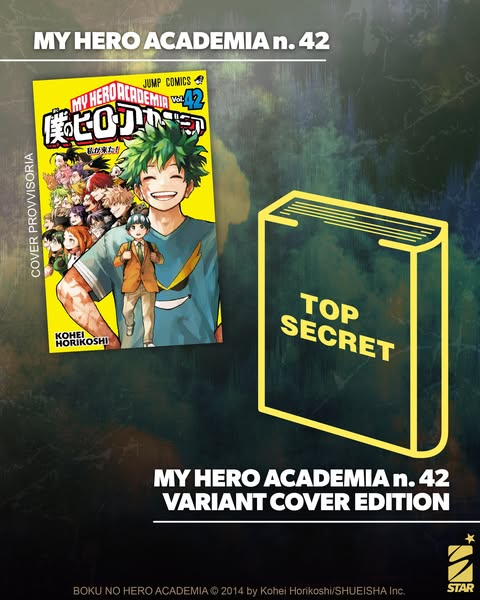 My Hero Academia 42 Variant PREORDINE!!!