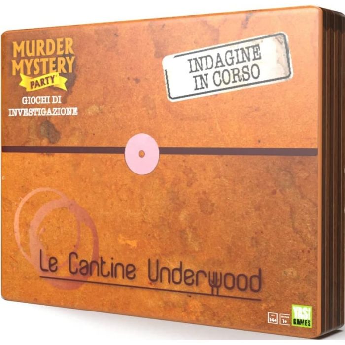 Murder Mystery: Le Cantine Underwood – Detektivspiel Für 1+ Spieler, Auf Italienisch