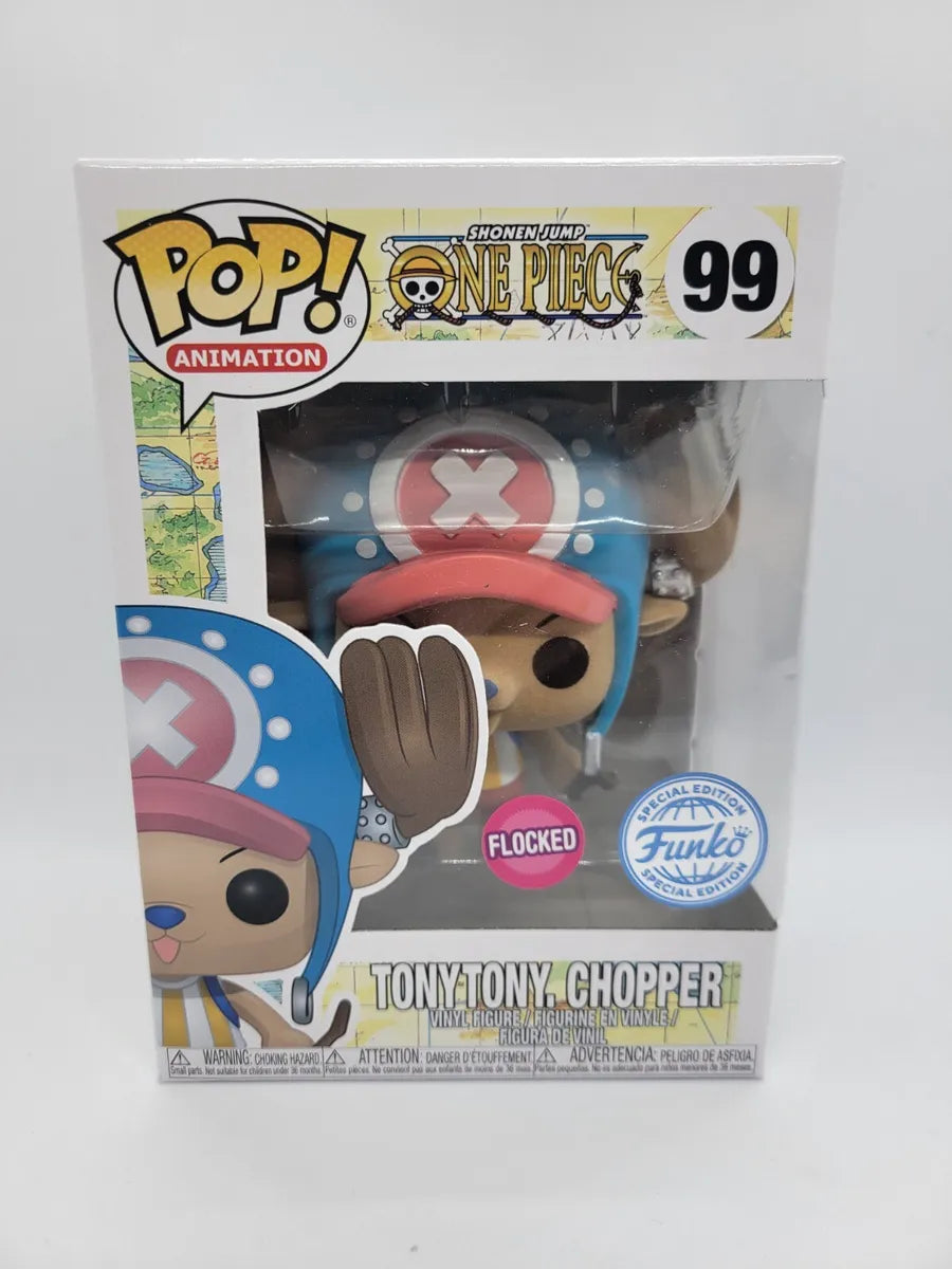 Funko One Piece - 99 Tony Tony Chopper Flocked