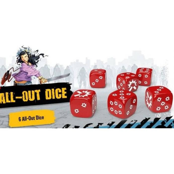 Zombicide 2nd Edition - All Out Dice