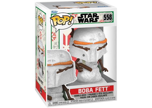 Funko Pop Star Wars - 558 Boba Fett Snowman