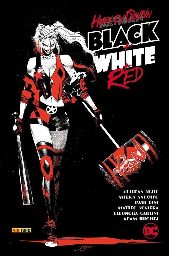 Harley Quinn Black, White & Red