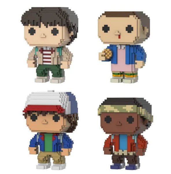 Funko Pop Stranger Things - 8-BIT POP! 4 Pack Eleven, Mike, Dustin, Lucas